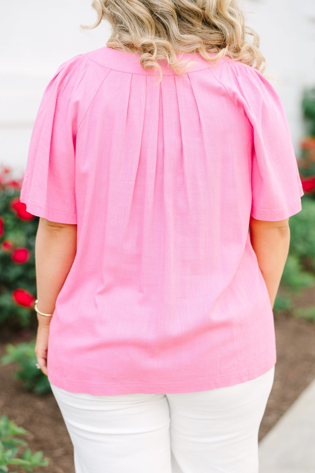 Effortlessly Easy Top, Pink