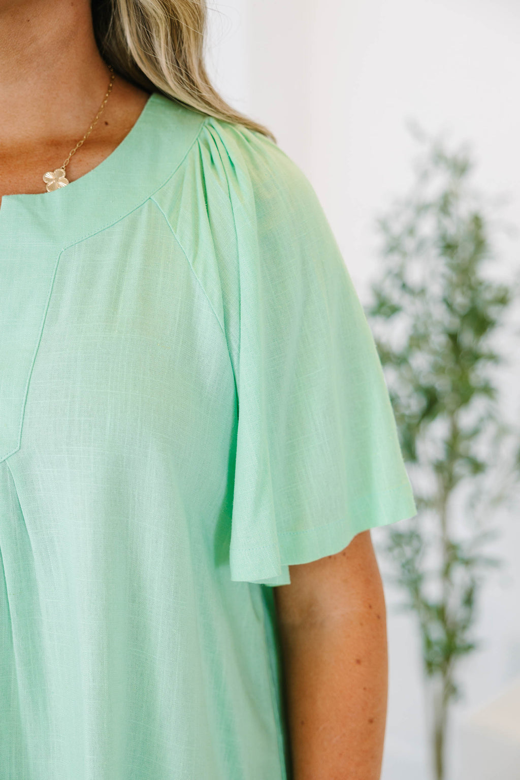 Effortlessly Easy Top, Mint