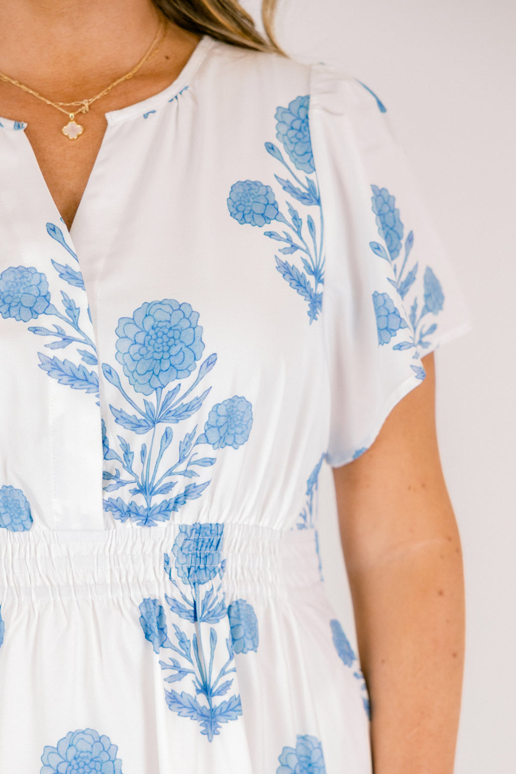Enchanting Moments Maxi Dress, Blue