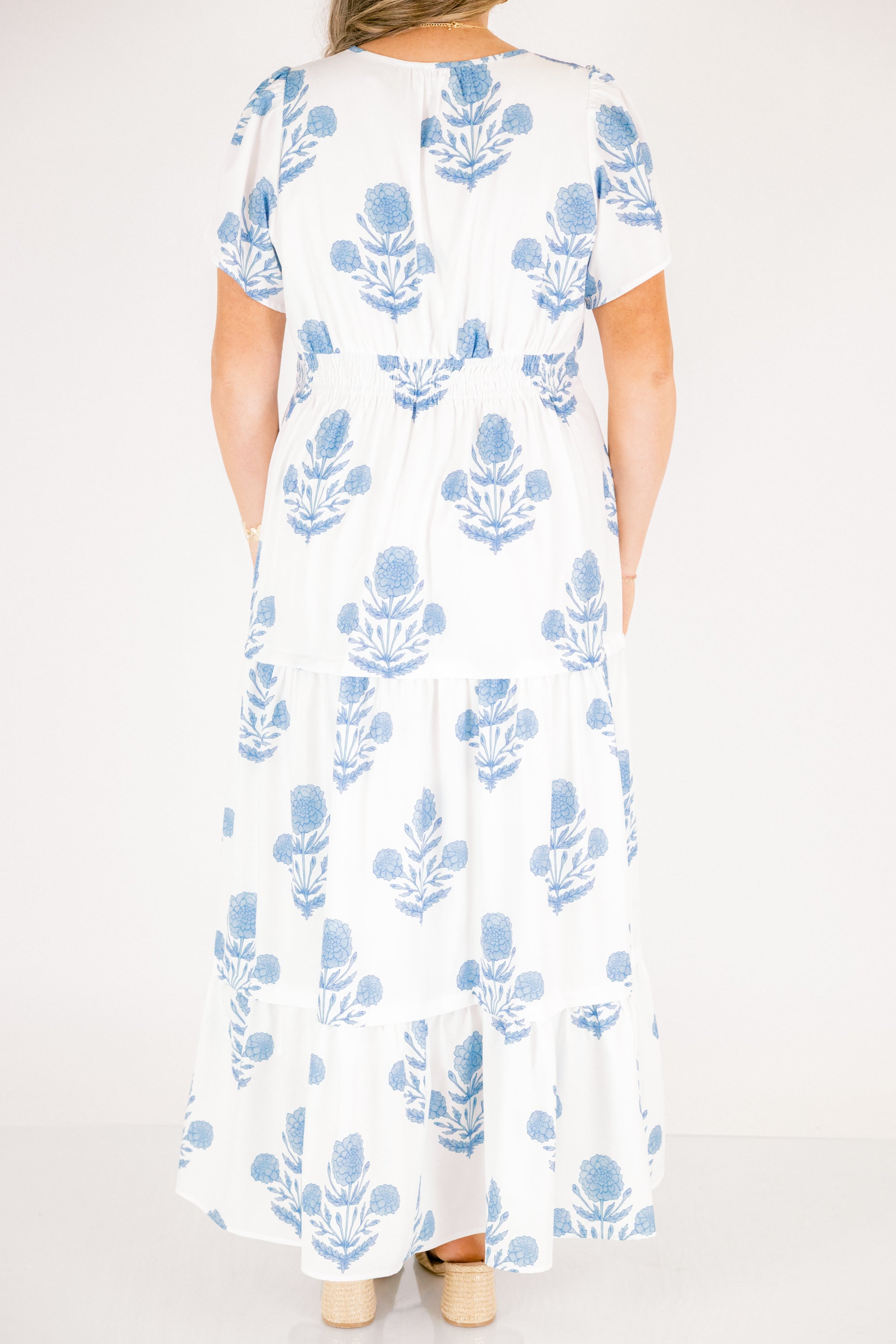 Enchanting Moments Maxi Dress, Blue
