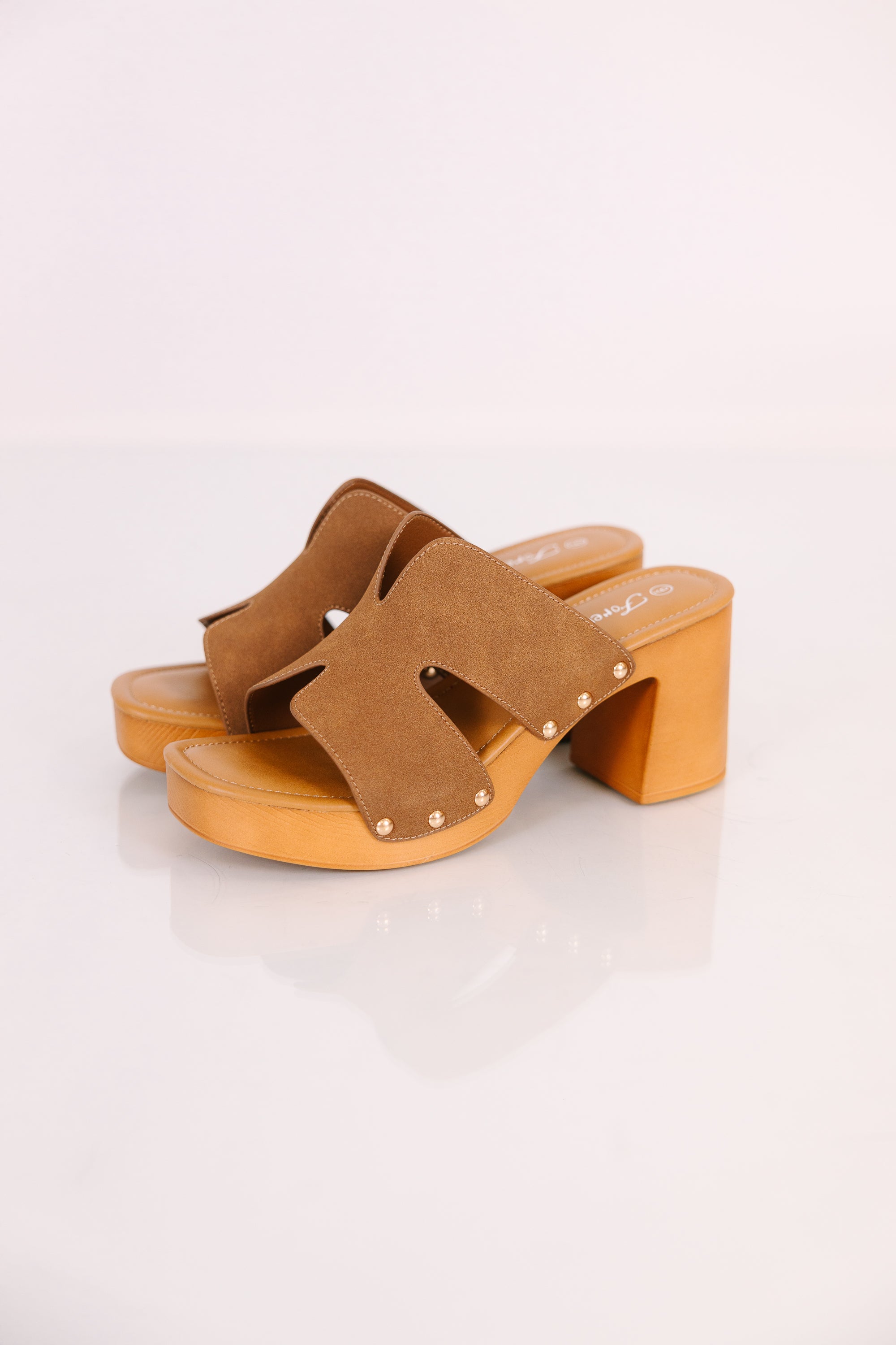 Every Step Counts Heels, Brown