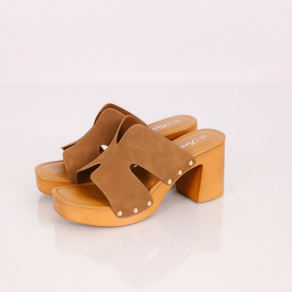 Every Step Counts Heels, Brown