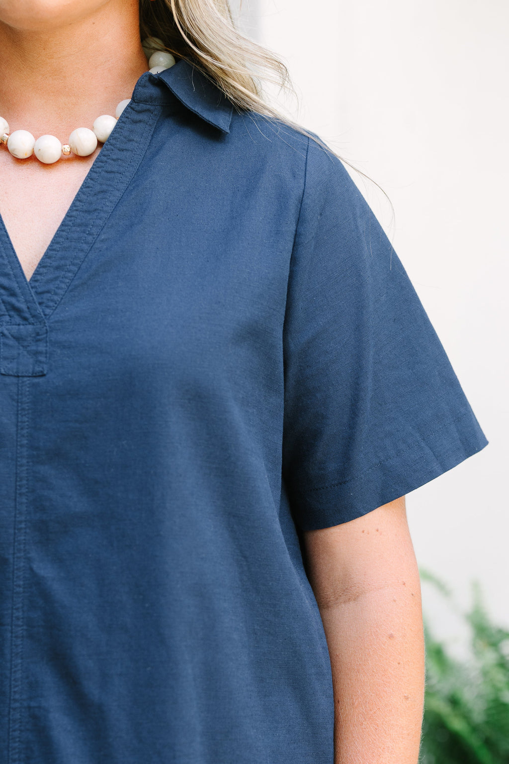 Everything Falls Into Place Dress, Blue