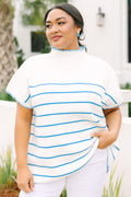 Eyes On You Sweater, White