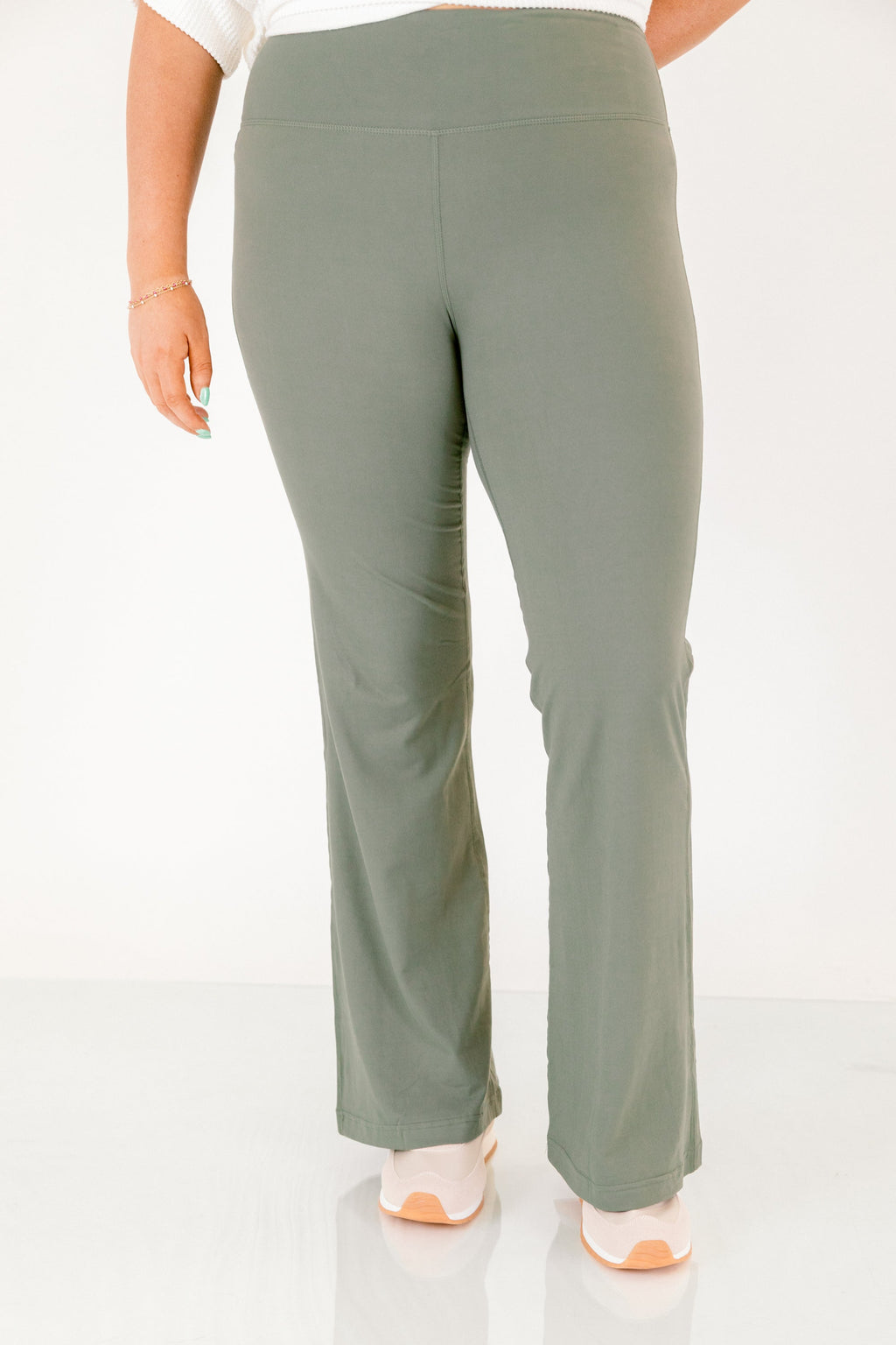 Fast And Flirty Leggings, Gray Sage