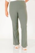 Fast And Flirty Leggings, Gray Sage