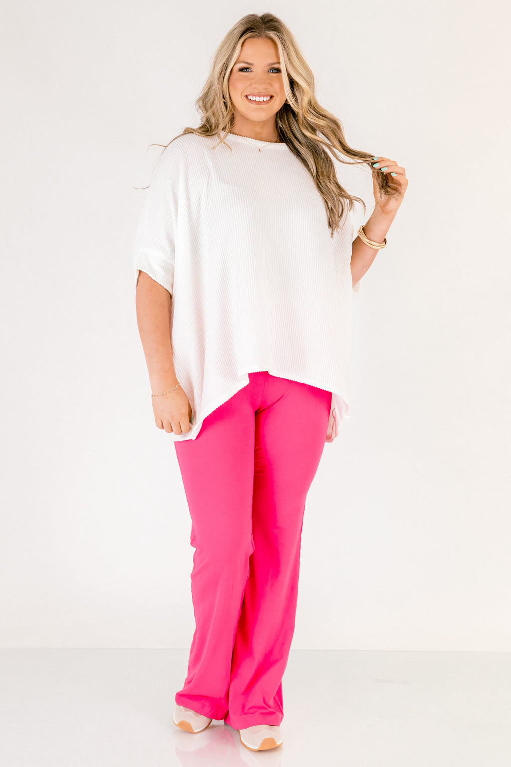 Fast And Flirty Leggings, Hot Pink