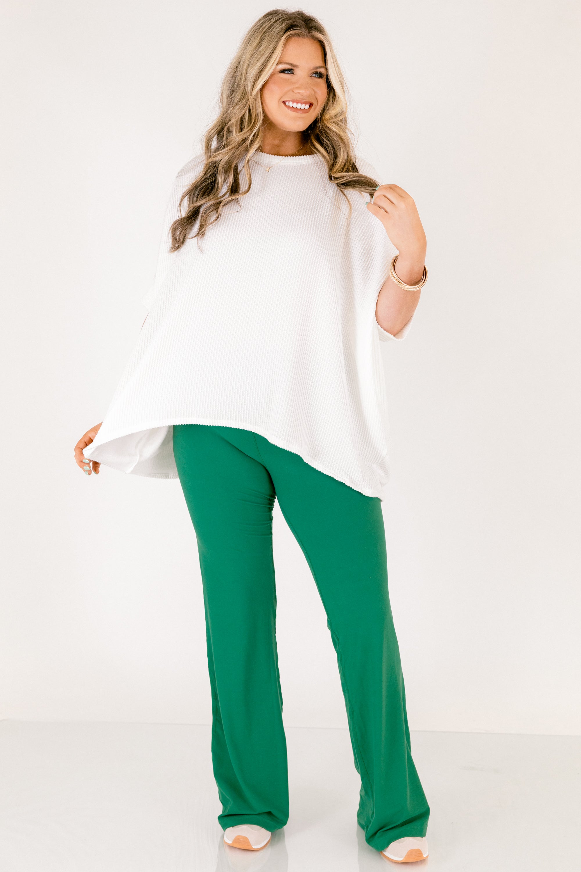 Fast And Flirty Leggings, Kelly Green