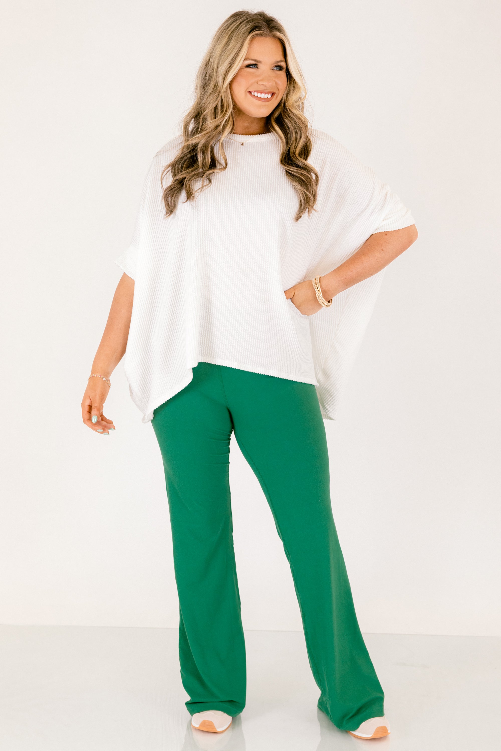 Fast And Flirty Leggings, Kelly Green