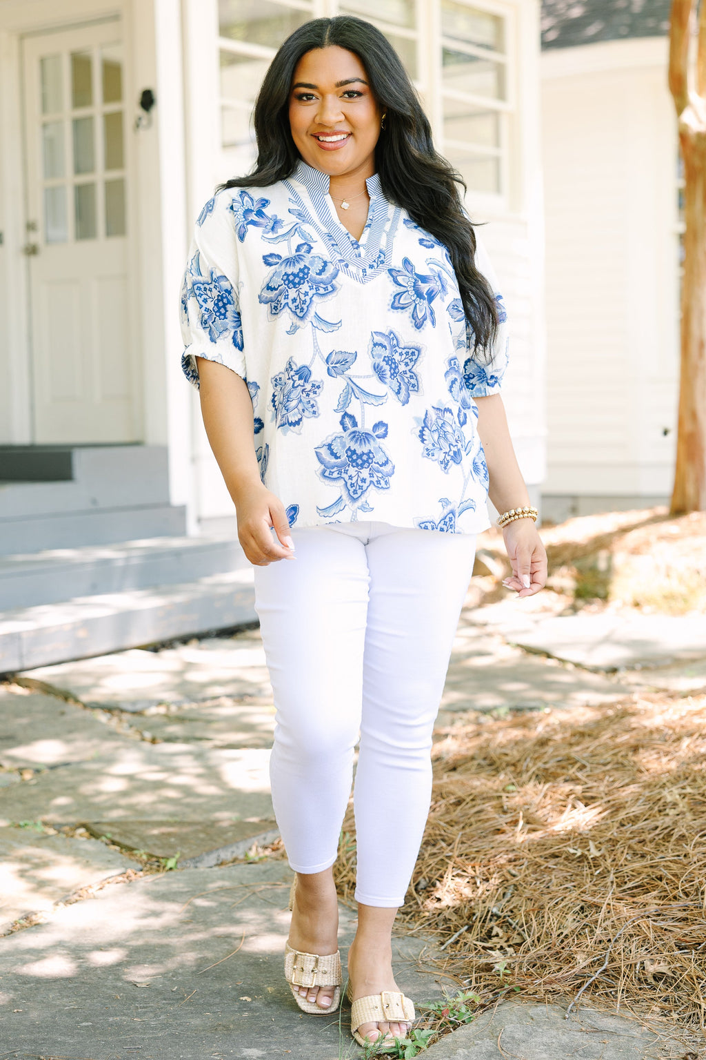 Feeling Extra Top, Blue