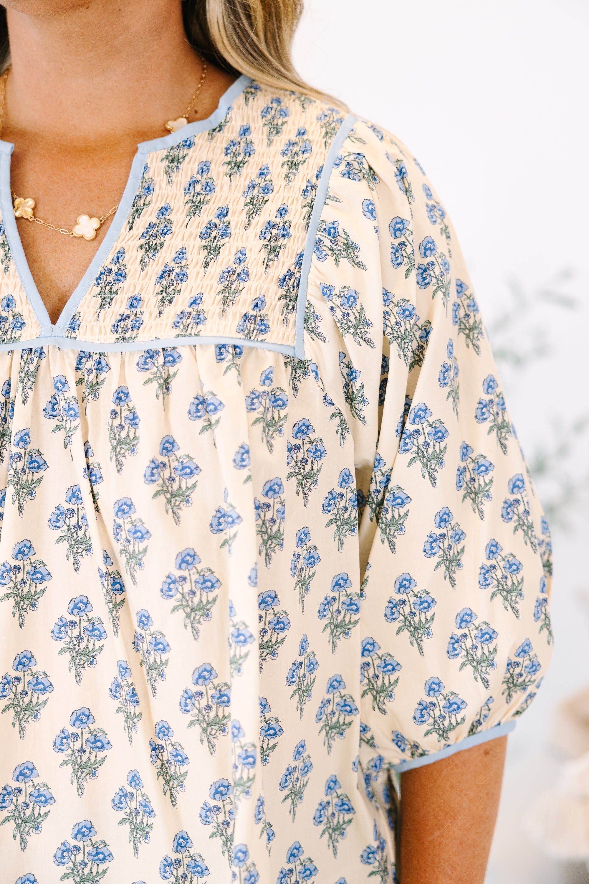 Feeling Free Top, Cream