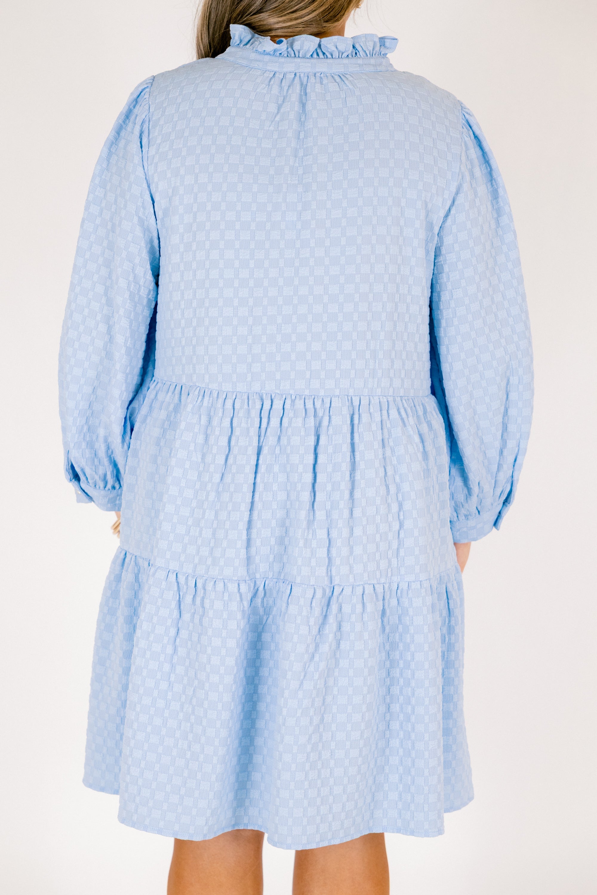 Feels Like Yesterday Dress, Light Blue