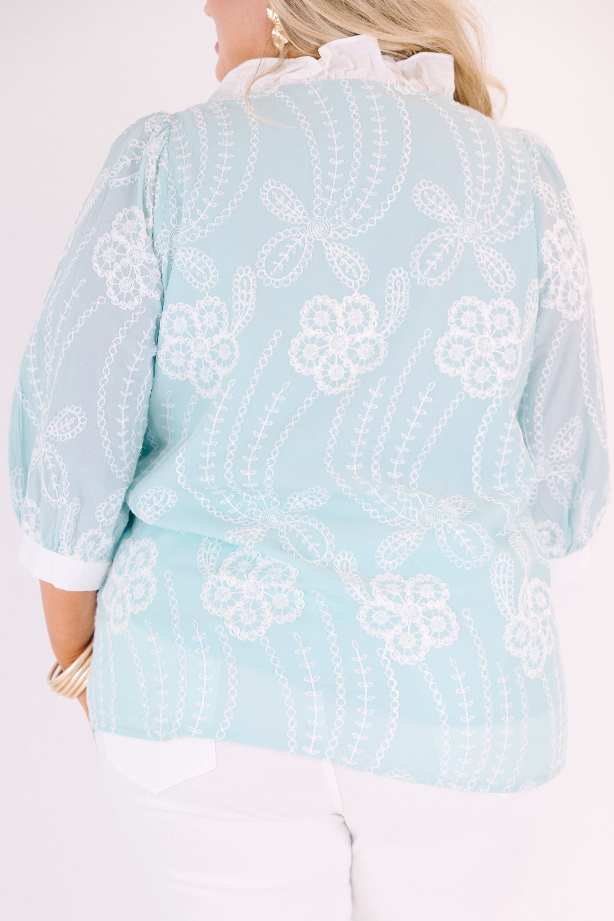 Fell In Love Top, Blue