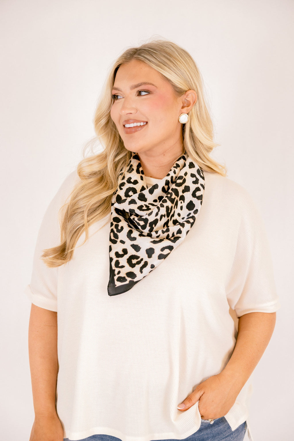 Fierce And Feminine Scarf, Leopard