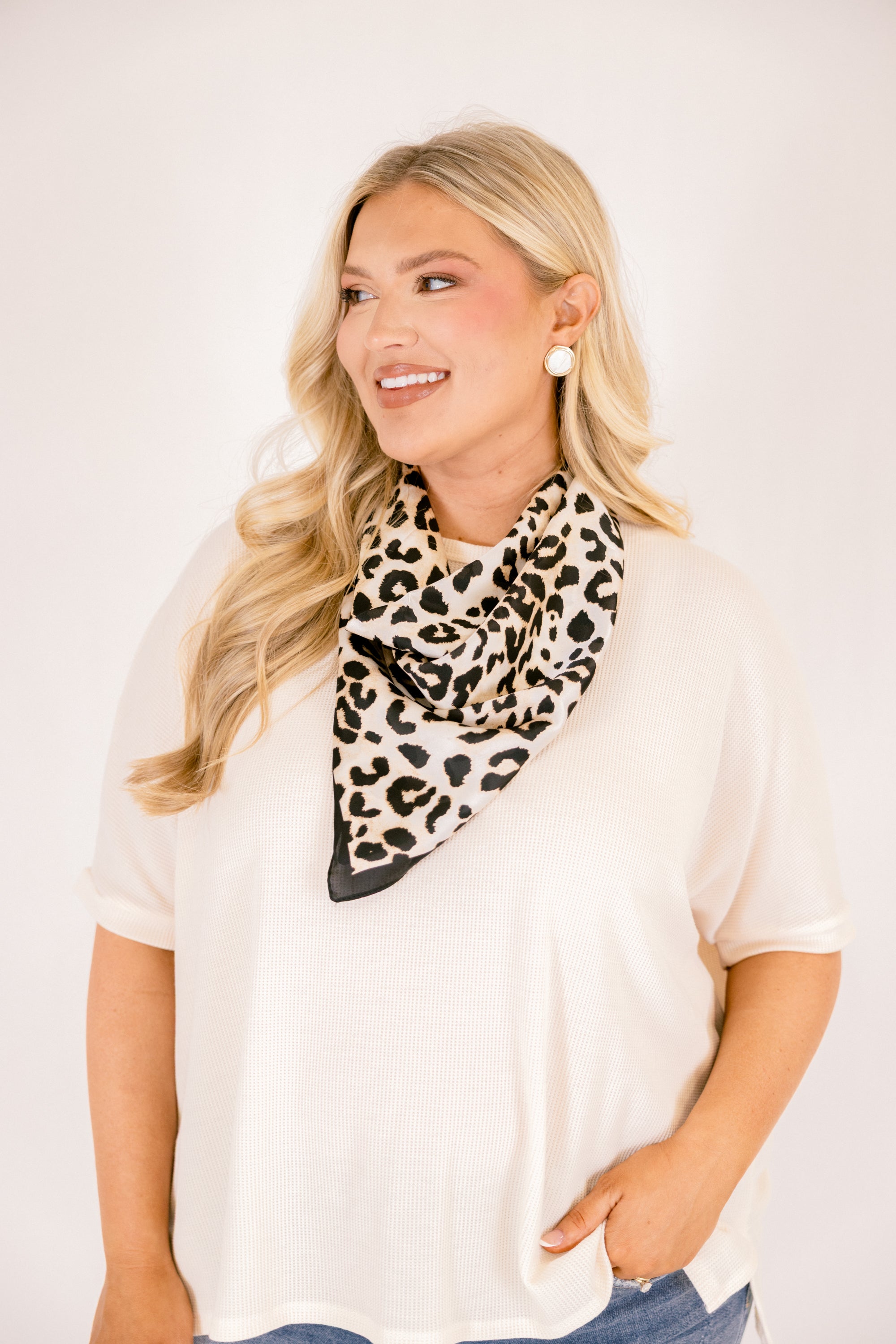 Fierce And Feminine Scarf, Leopard