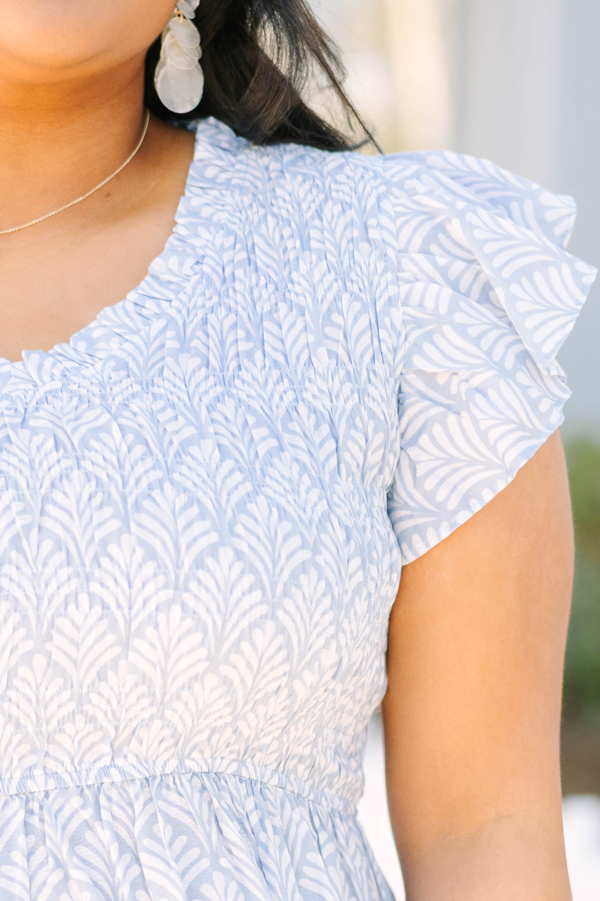 Finer Things Top, Blue
