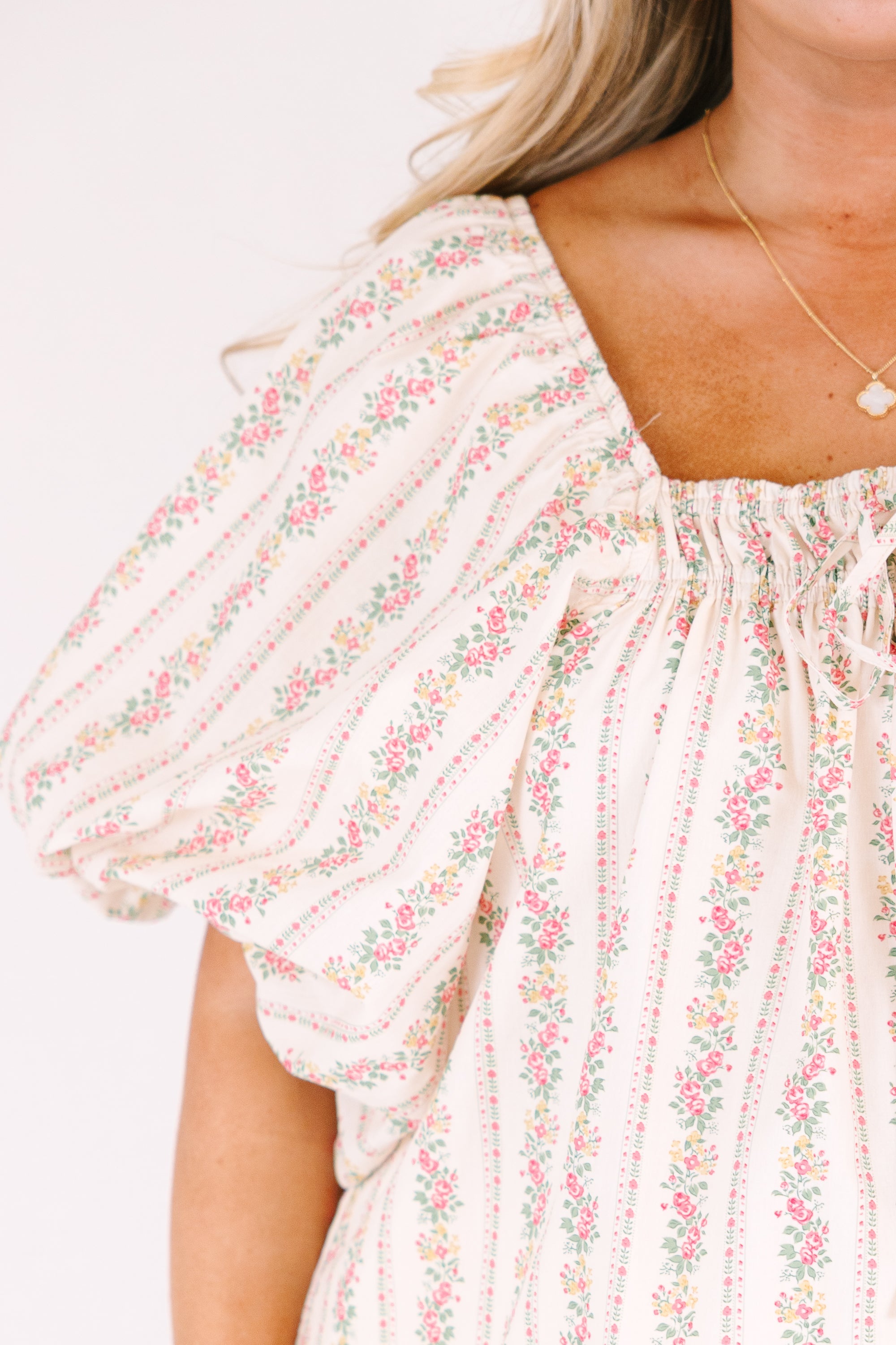 First Bloom Top, Ivory