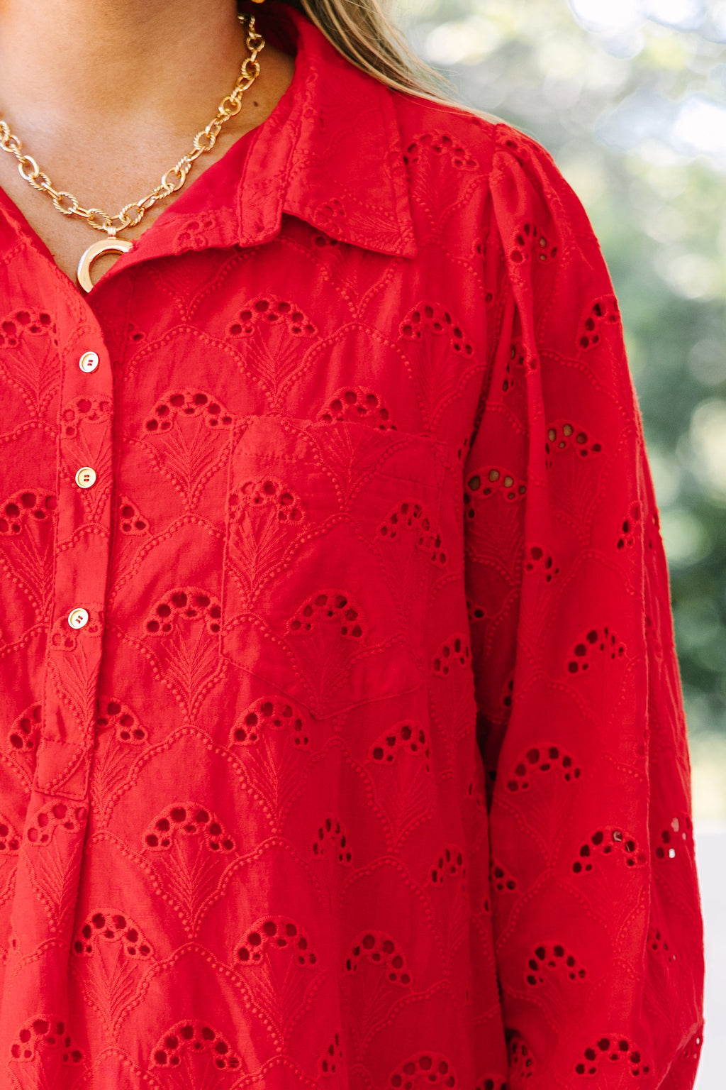 Forced To Let You Go Dress, Red