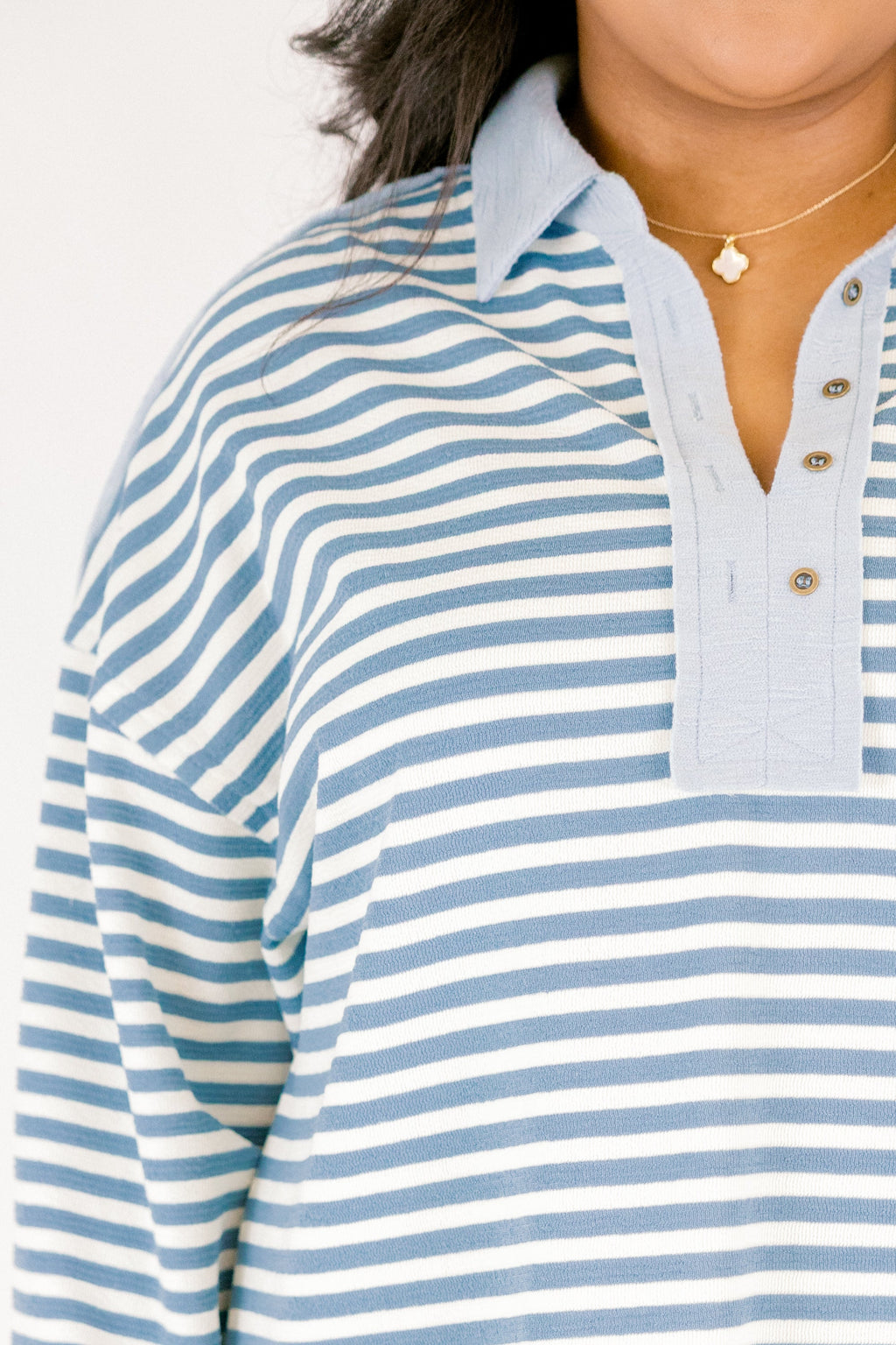 Forever Charming Pullover, Blue