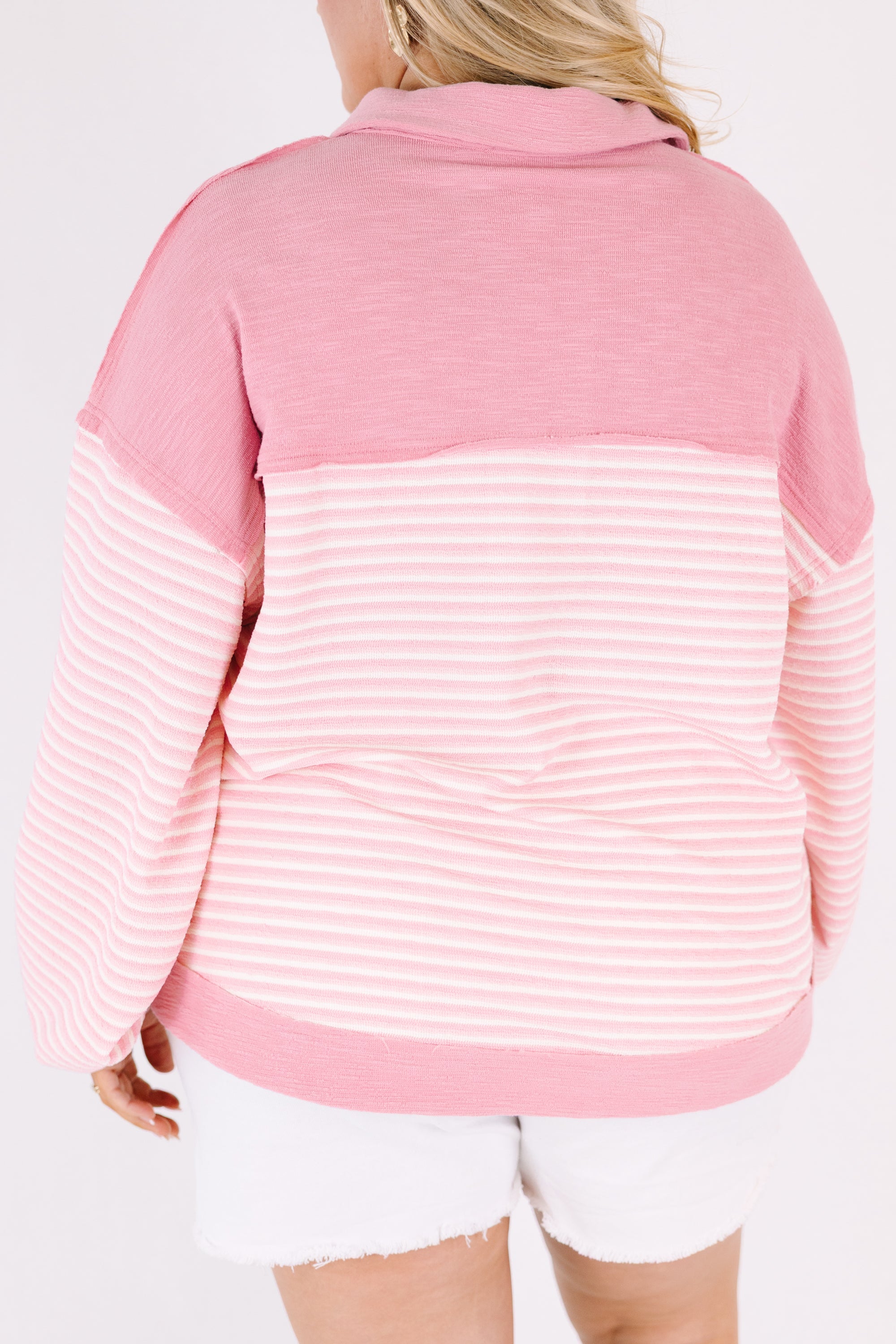 Forever Charming Pullover, Pink