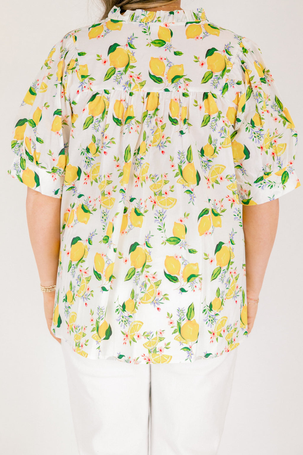 Forever Charming Top, Citrus Yellow
