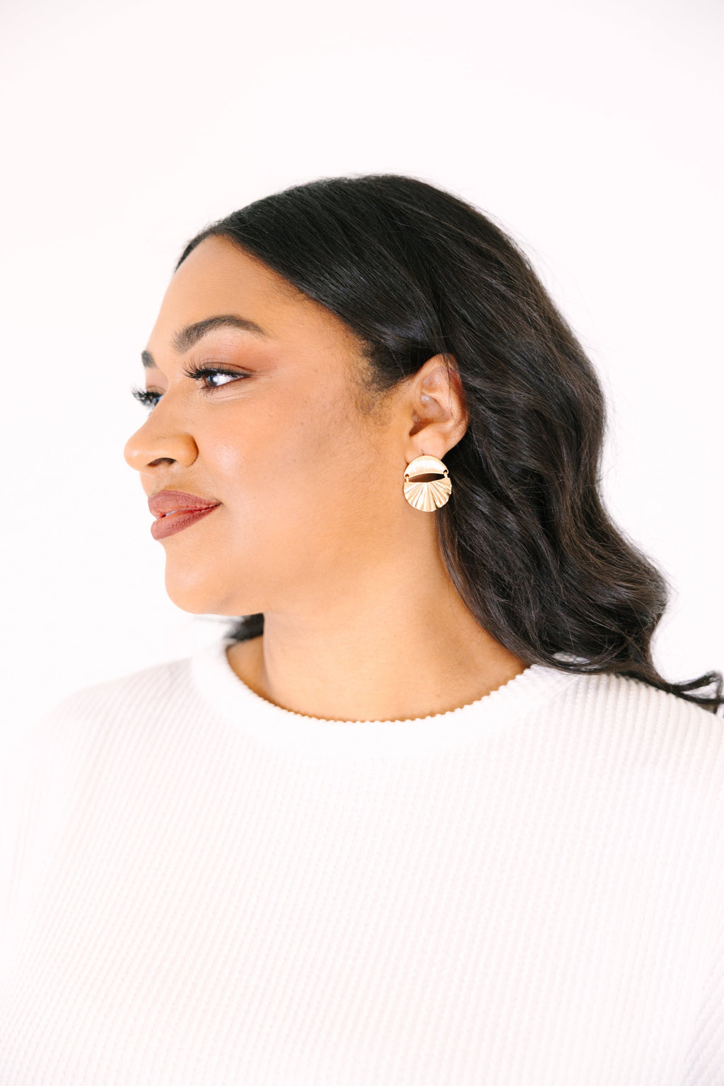 Found At Last Earrings, Gold