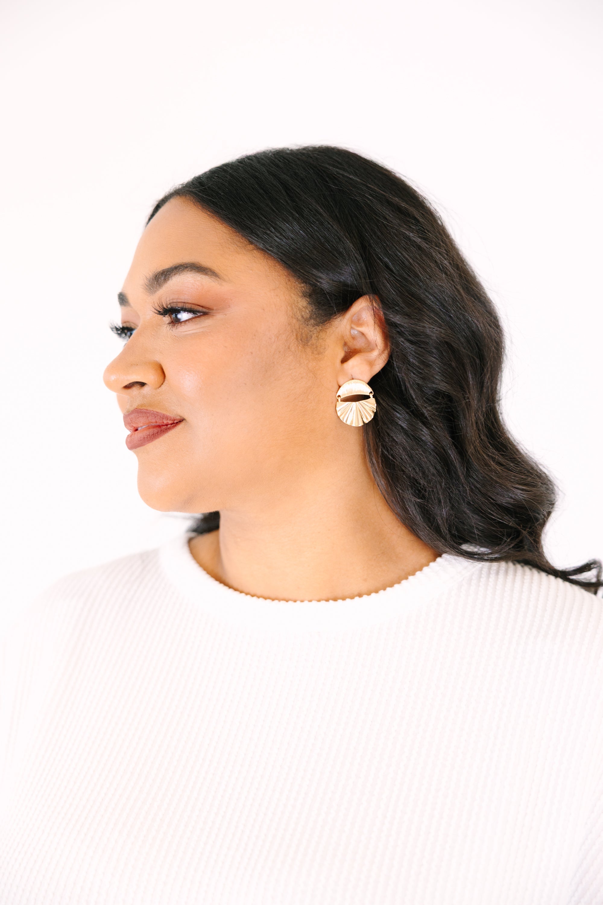 Found At Last Earrings, Gold