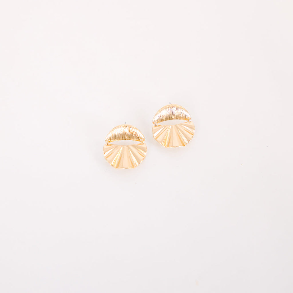 Found At Last Earrings, Gold
