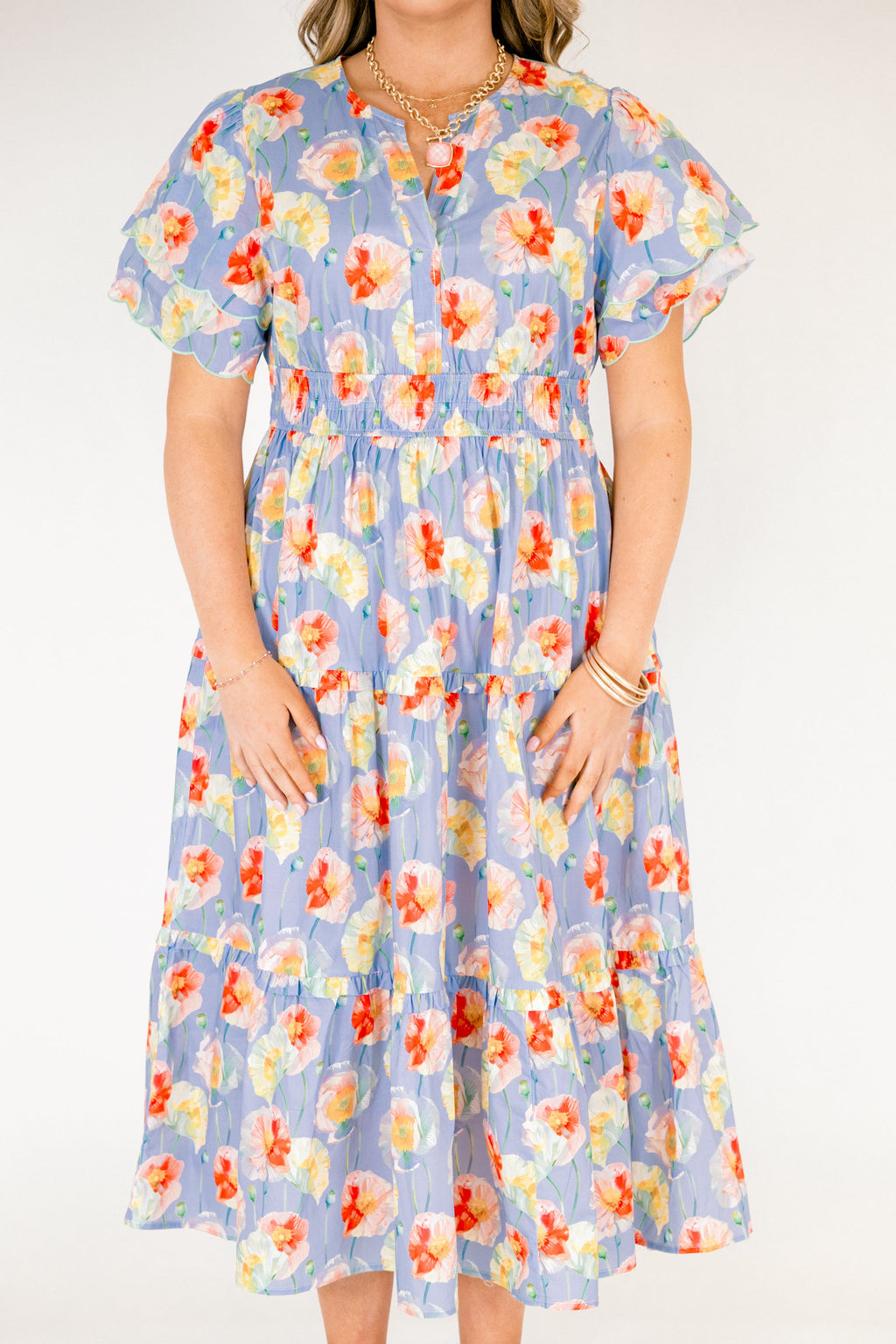 Free To Be Dress, Dusty Floral