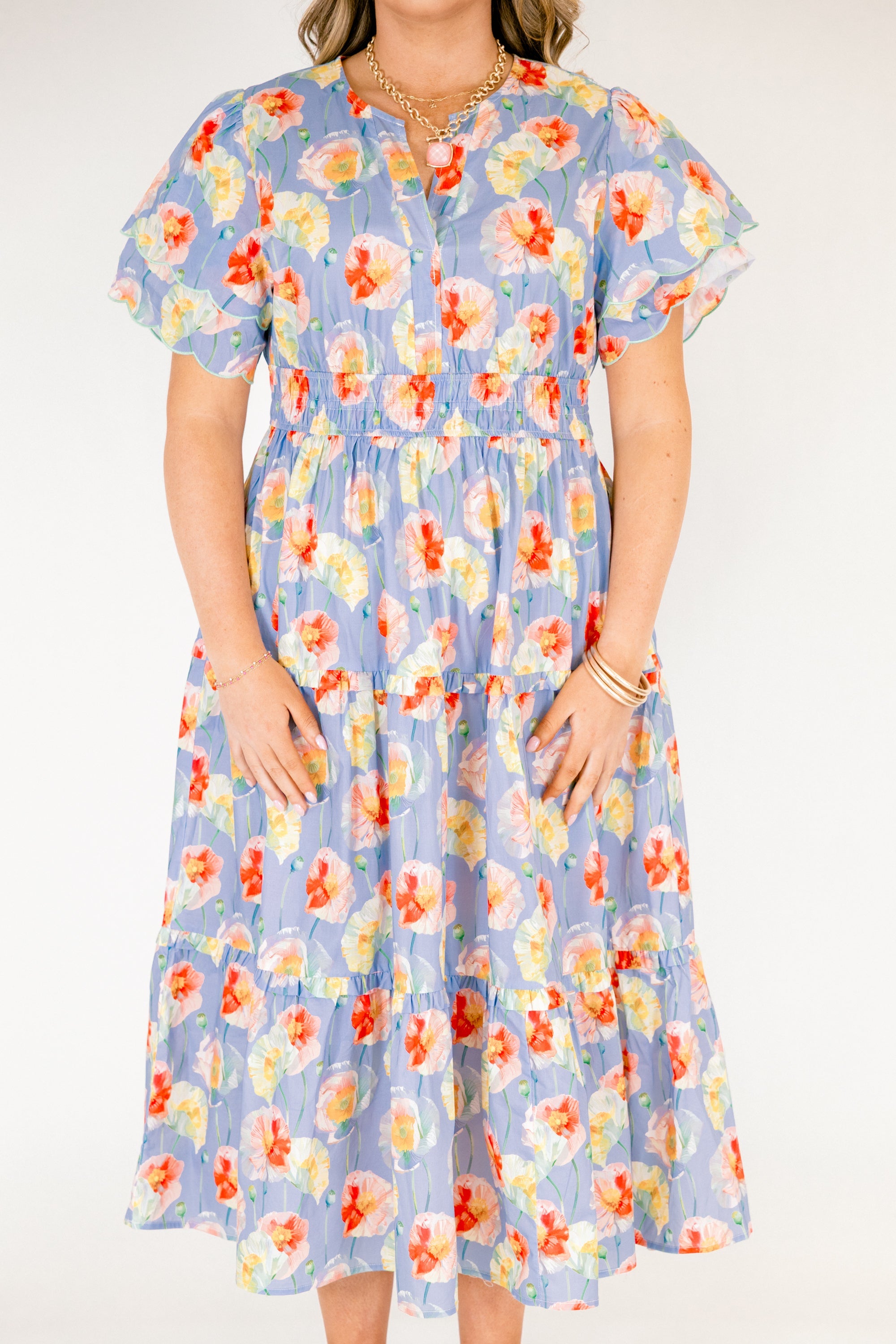 Free To Be Dress, Dusty Floral