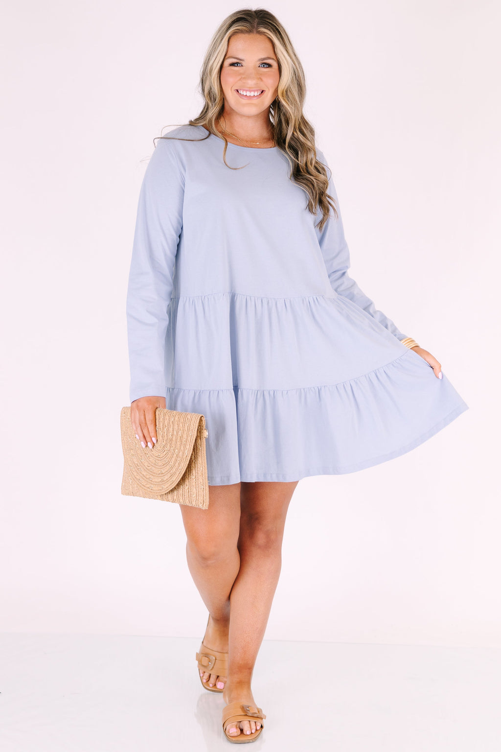 From Here On Out Dress, Blue