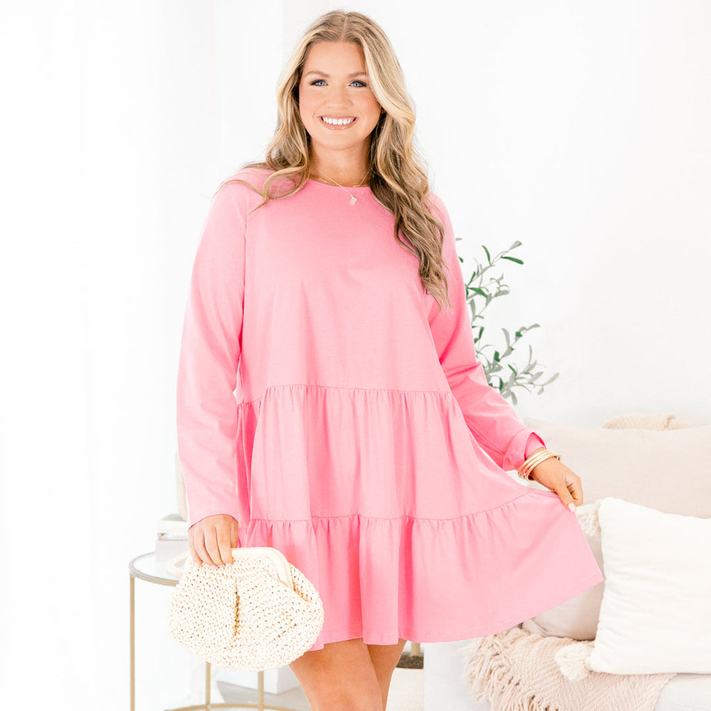 From Here On Out Dress, Pink