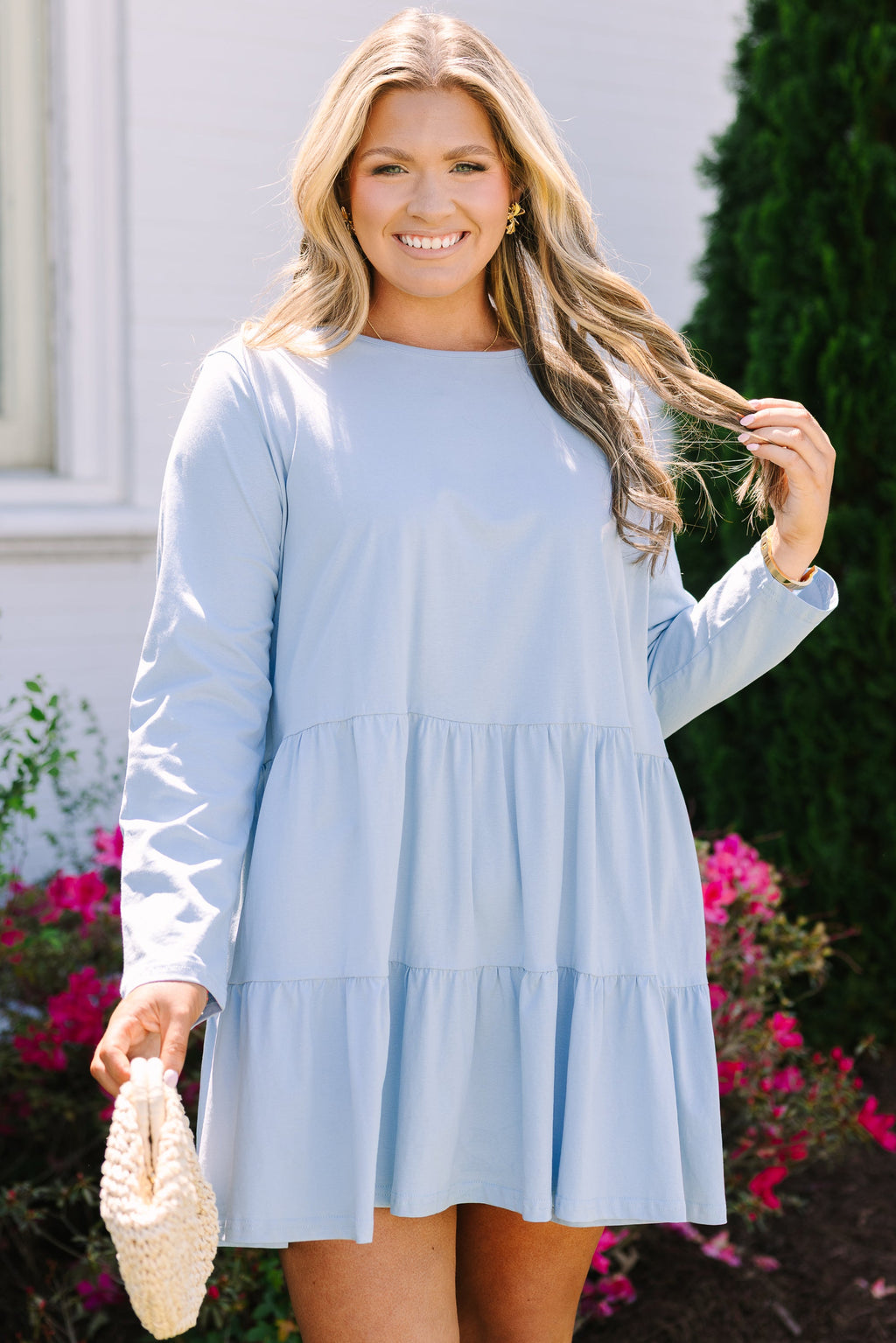 From Here On Out Dress, Blue