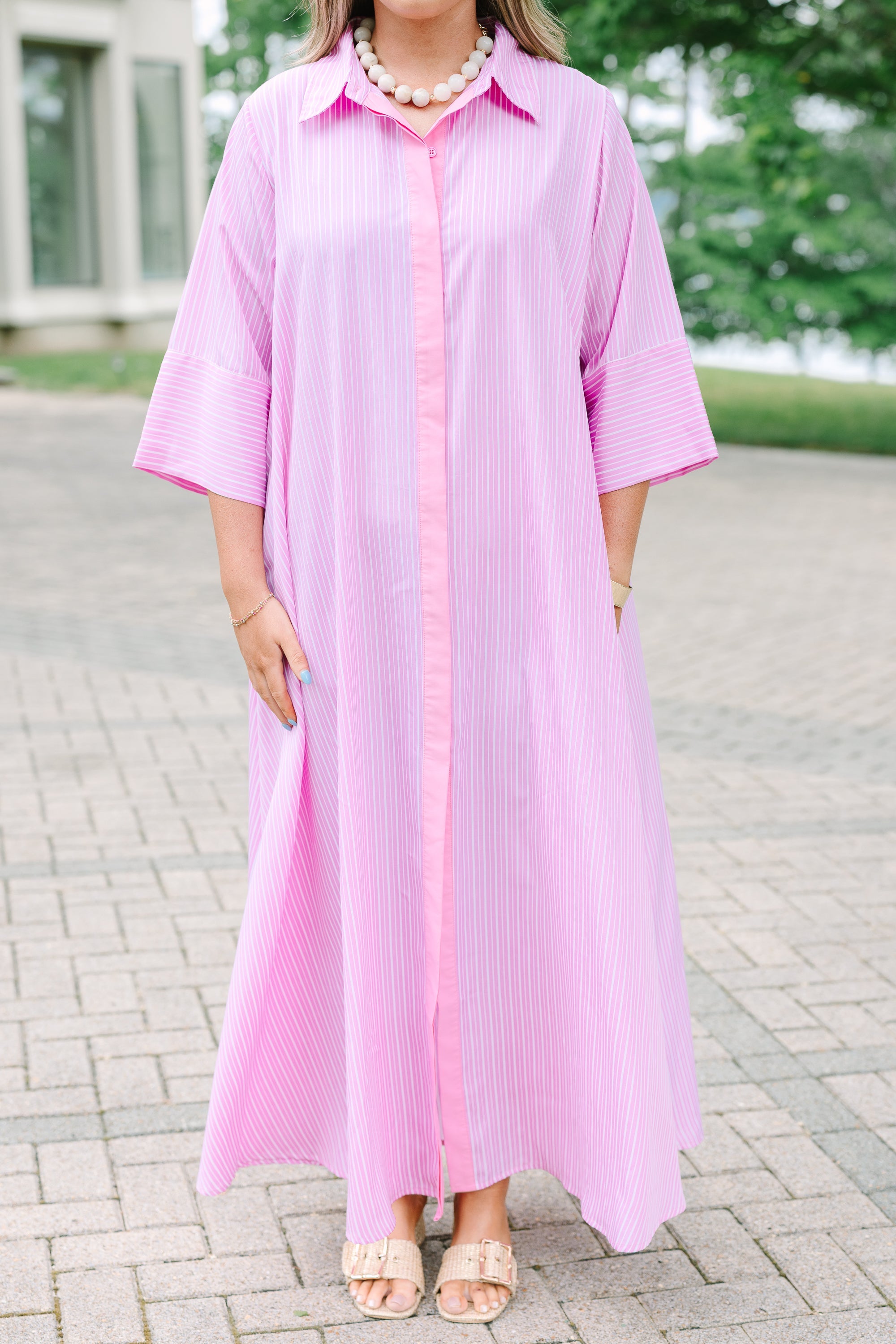 Get A Move On Dress, Light Pink