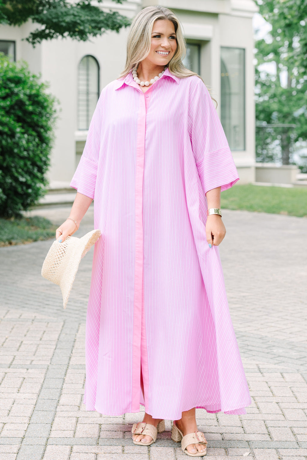 Get A Move On Dress, Light Pink