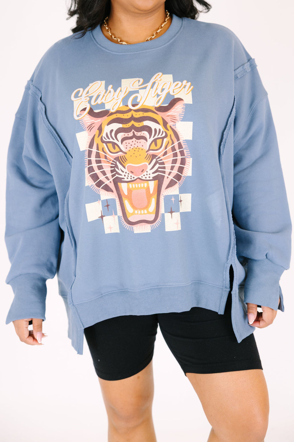 Go Easy On Em Comfy Crew, Denim