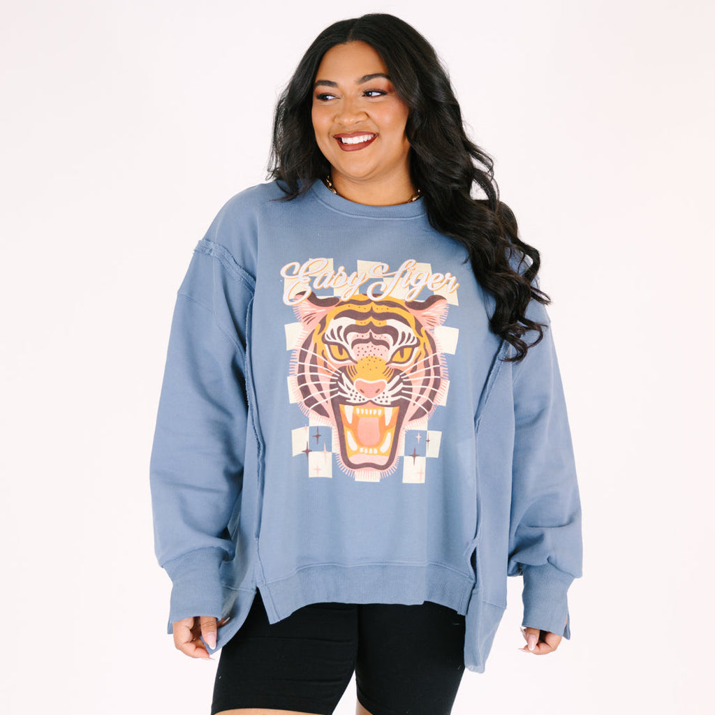 Go Easy On Em Comfy Crew, Denim