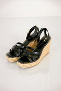 Going Out Tonight Wedges, Black