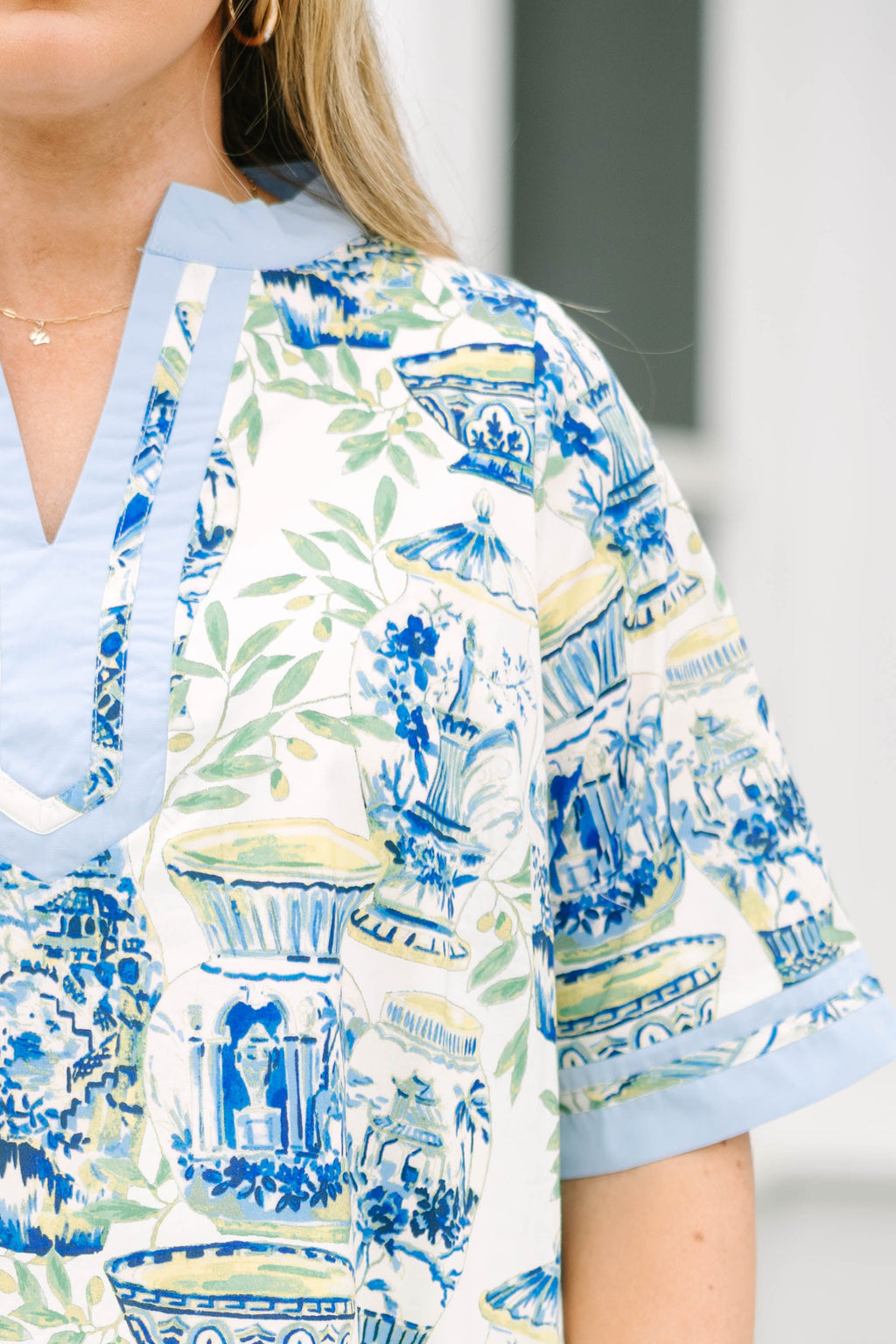 Good Things Ahead Dress, Blue