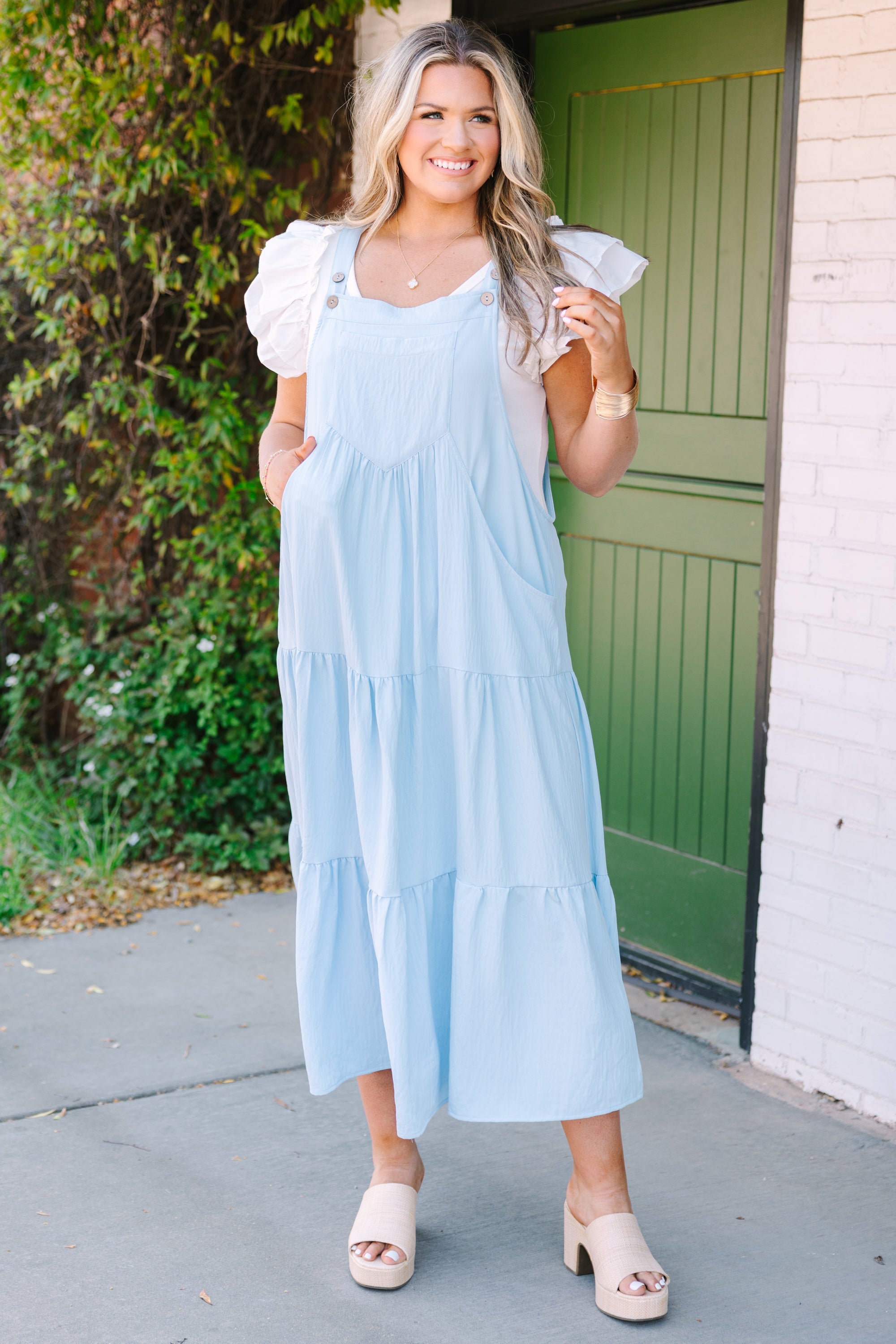 Got To Dance Dress, Baby Blue
