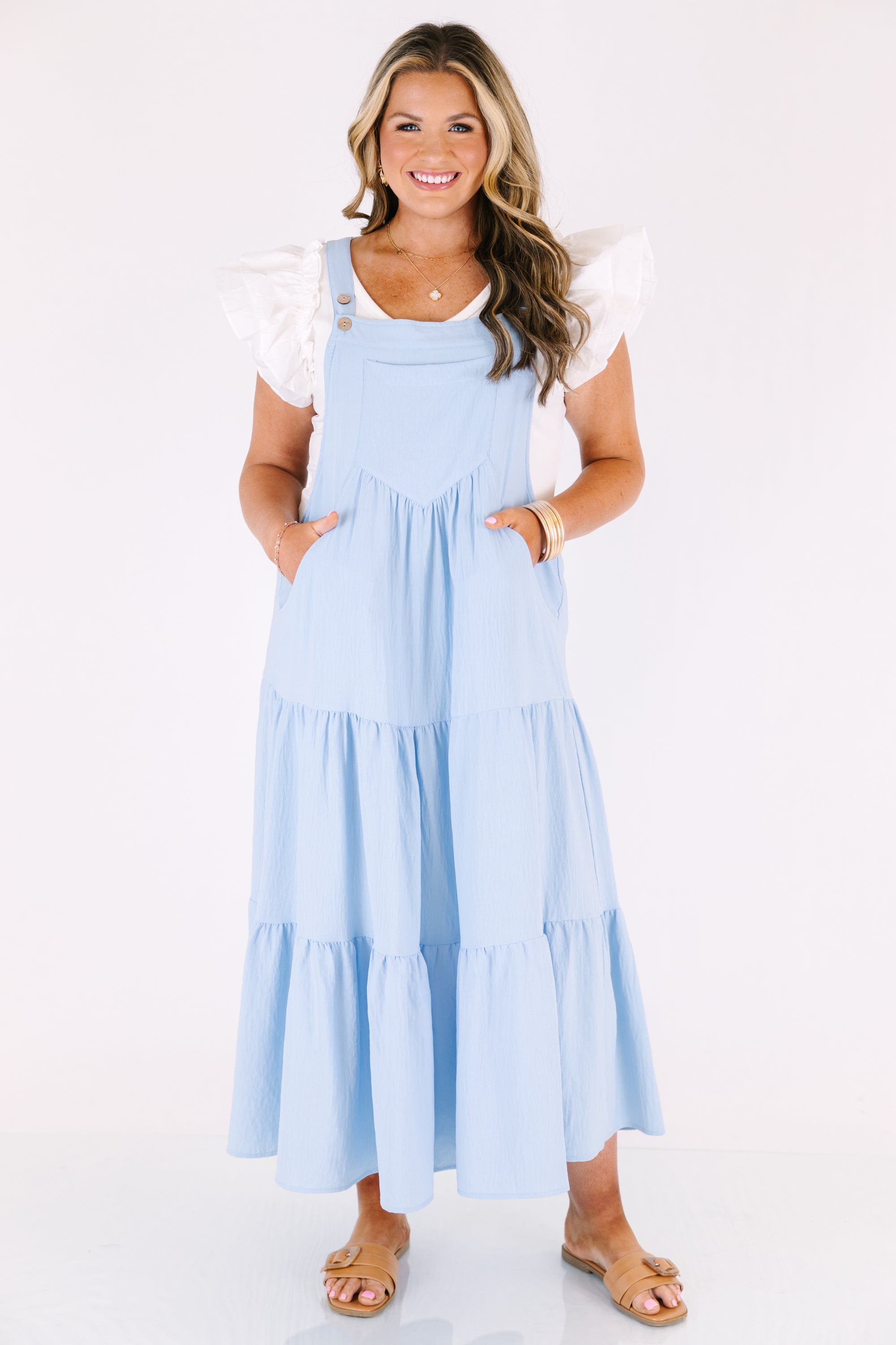 Got To Dance Dress, Baby Blue