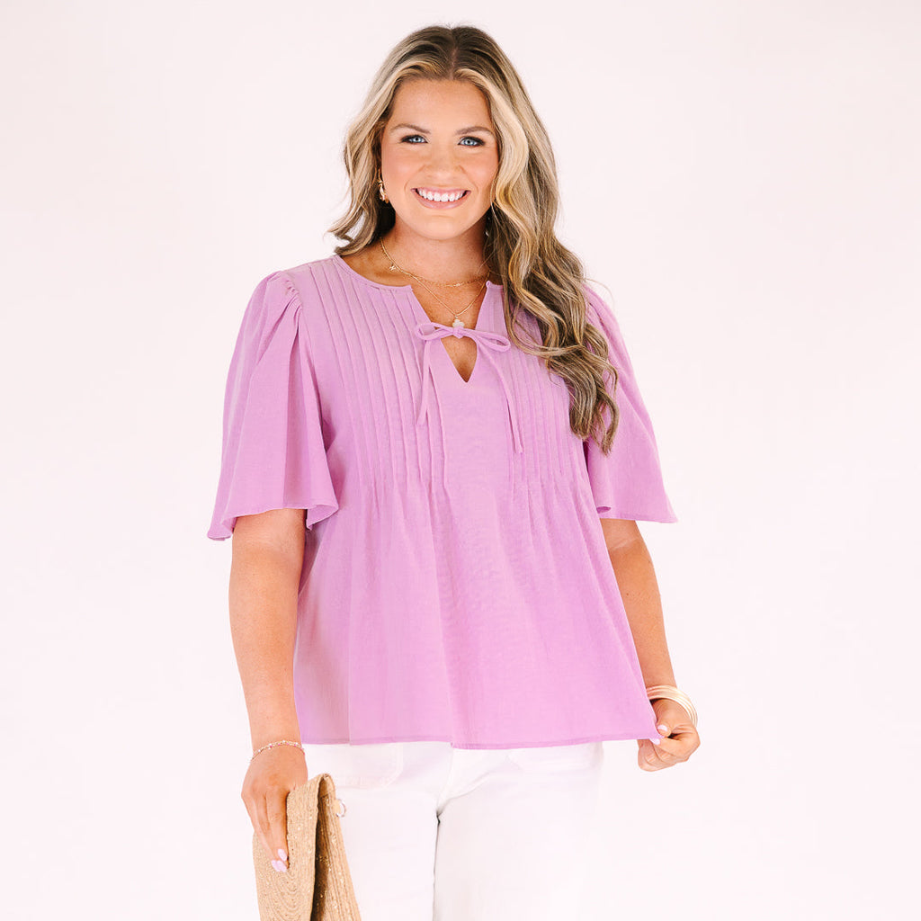 Go With It Top, Pink
