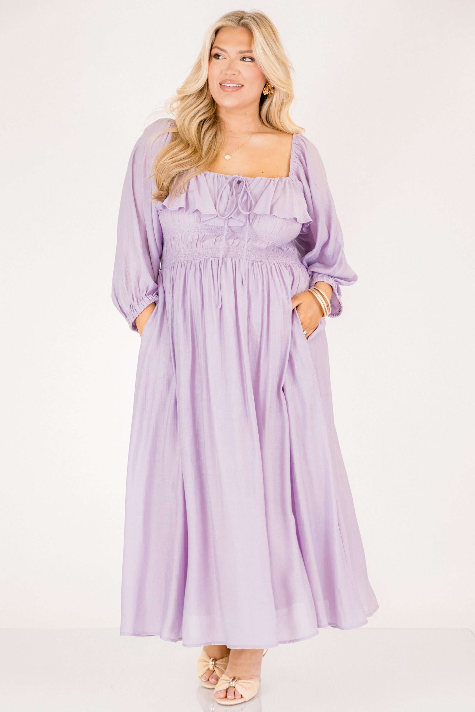 Grace Filled Dress, Lilac