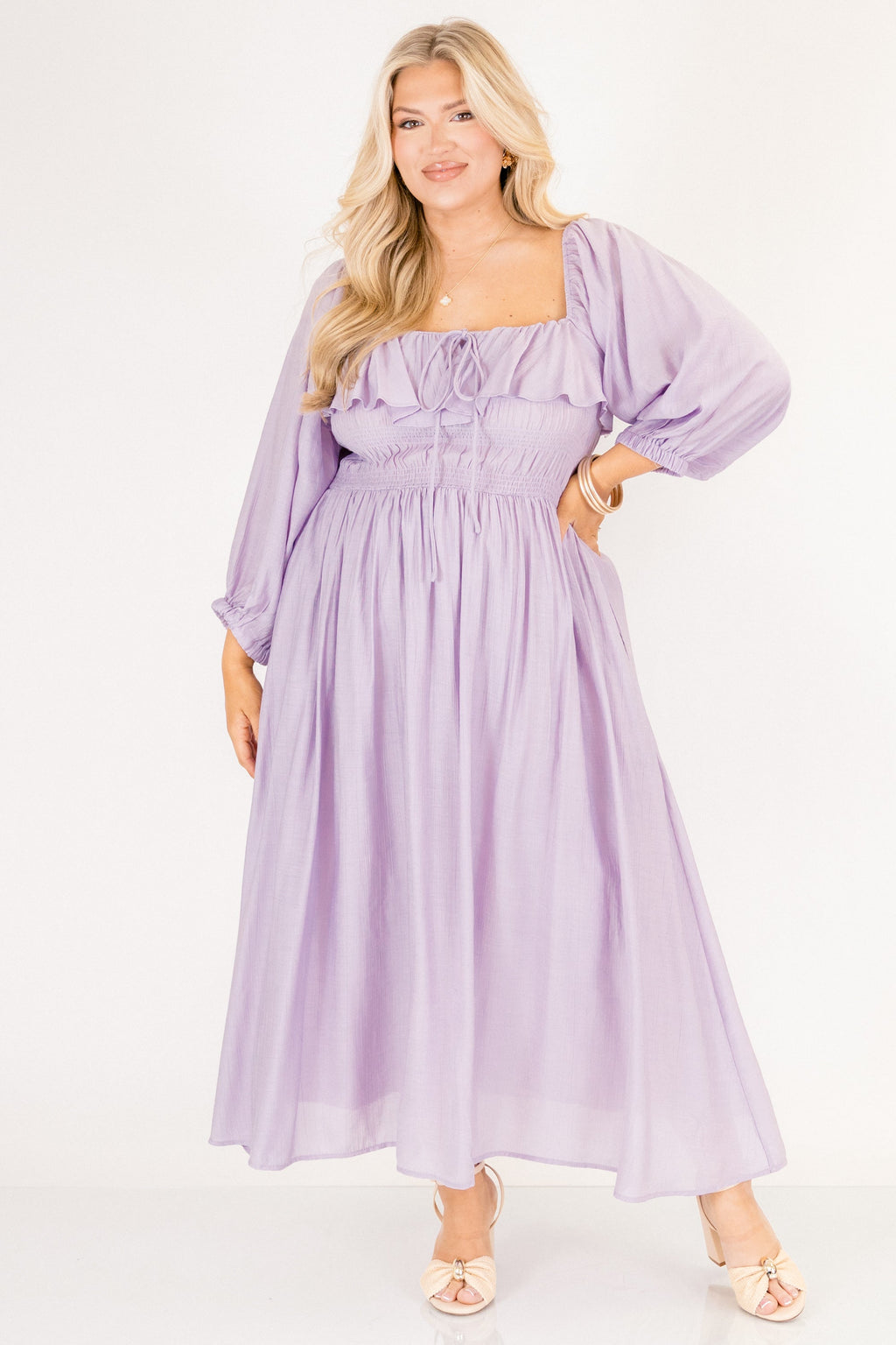 Grace Filled Dress, Lilac