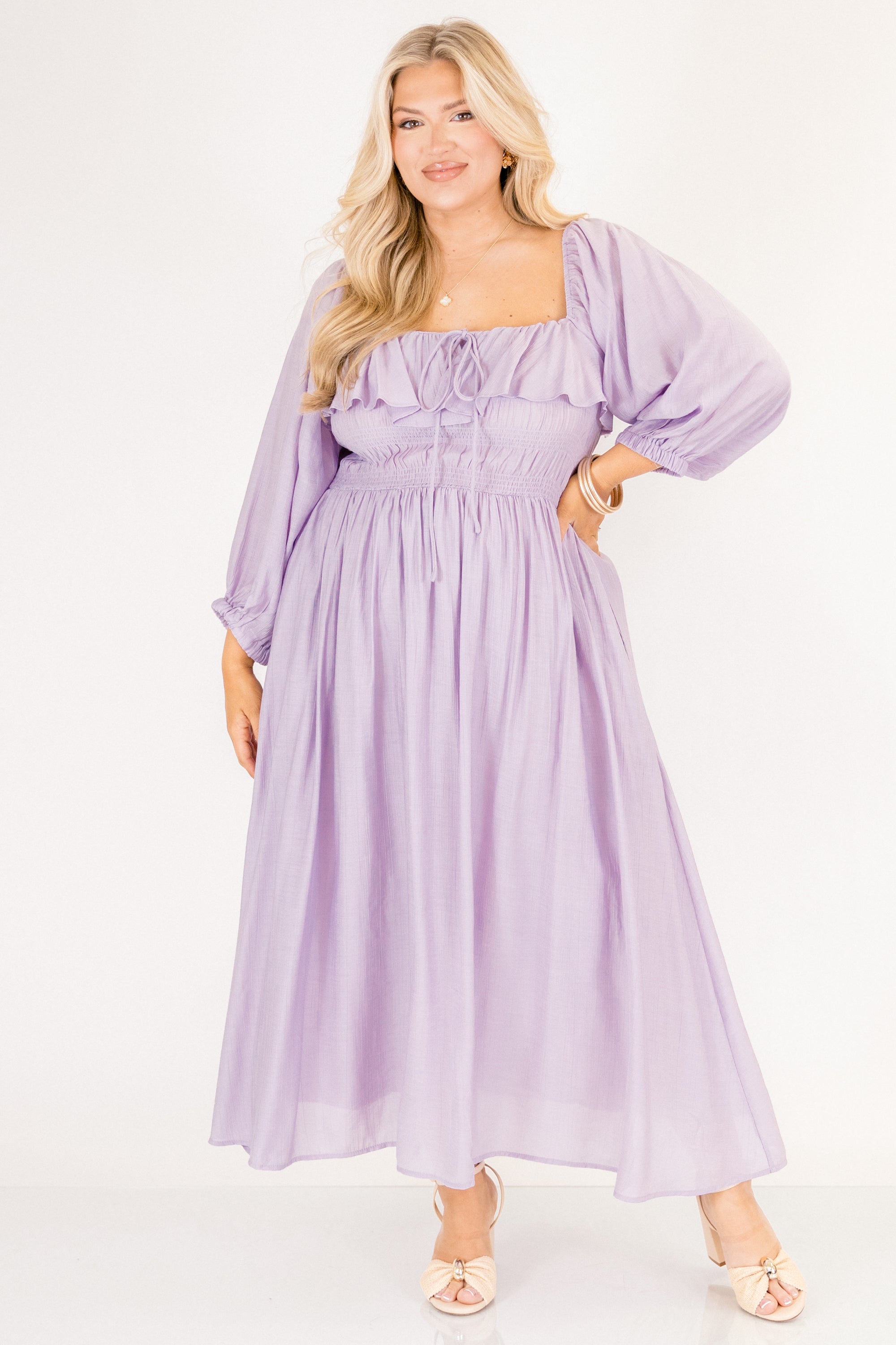 Grace Filled Dress, Lilac