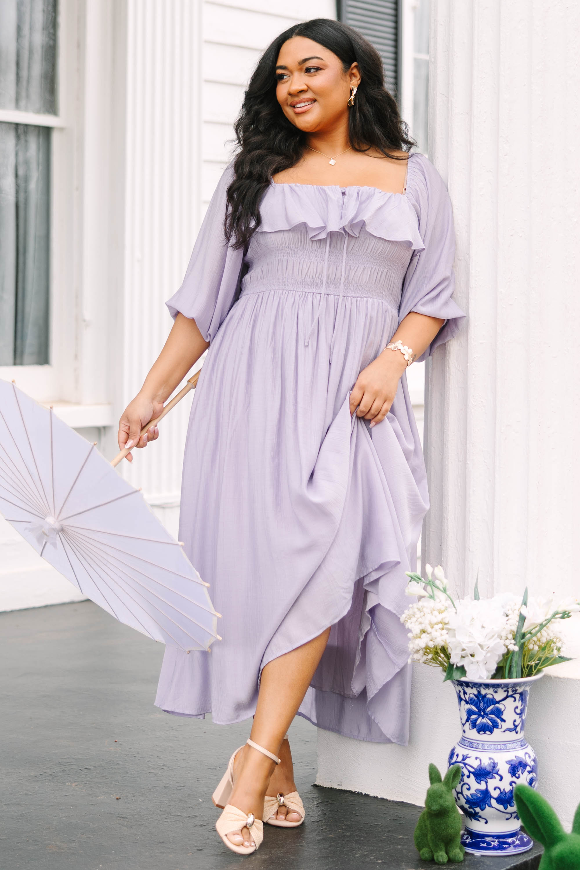 Grace Filled Dress, Lilac
