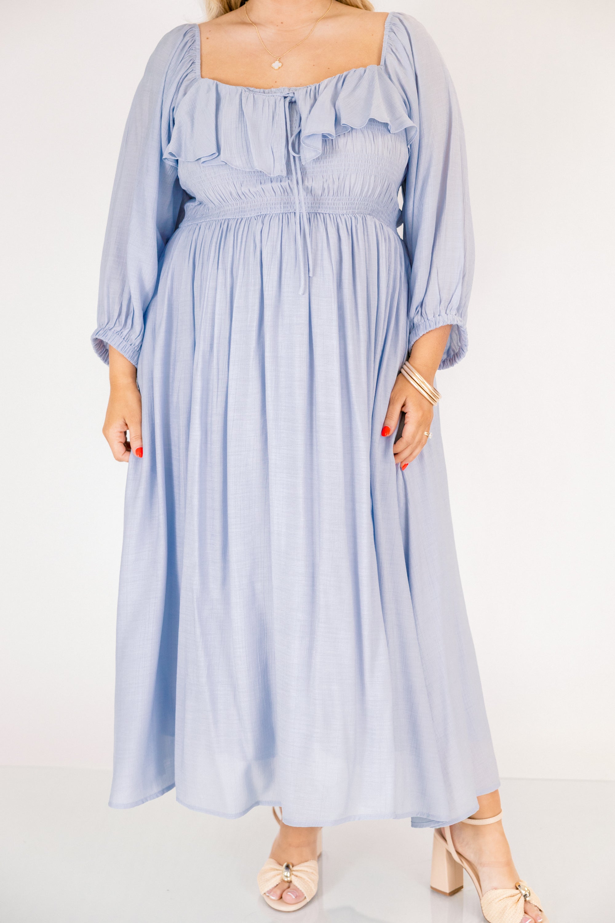 Grace Filled Dress, Sky