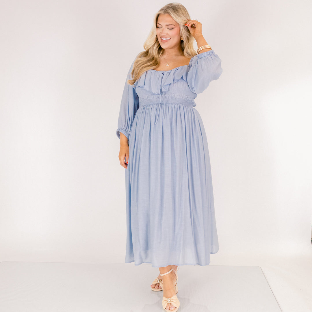 Grace Filled Dress, Sky