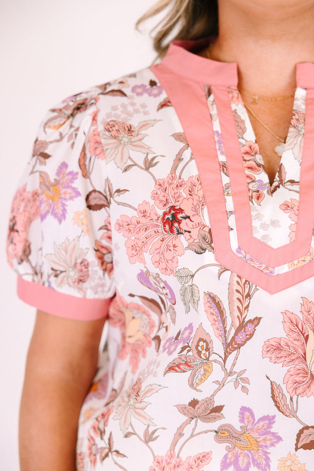 Graceful Beauty Top, Pink