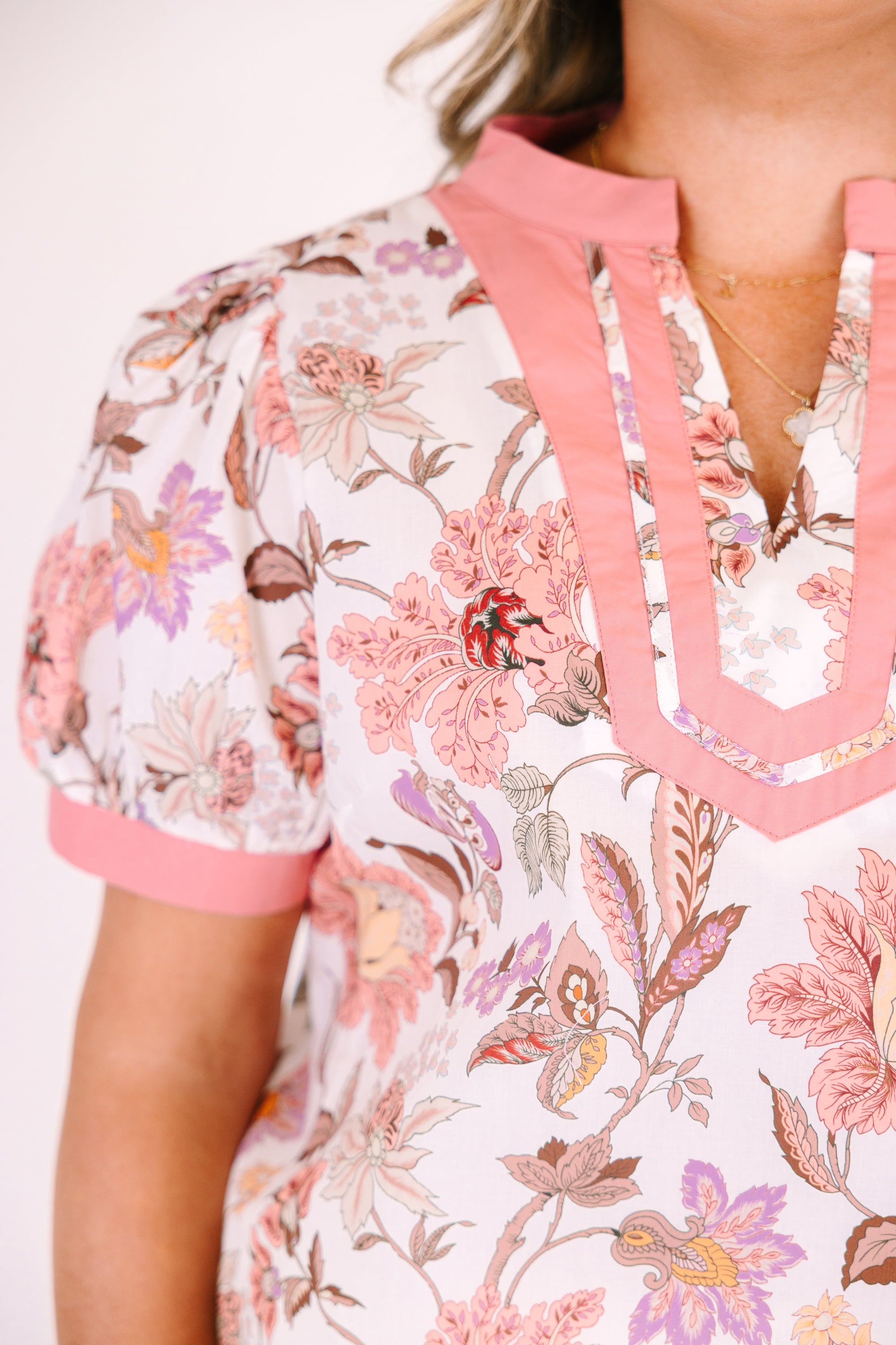 Graceful Beauty Top, Pink